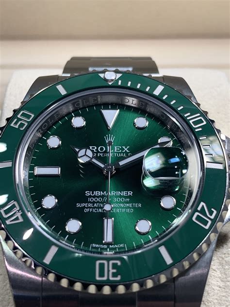 rolex submariner men's watch 116610lv|Rolex hulk 2020 prices.